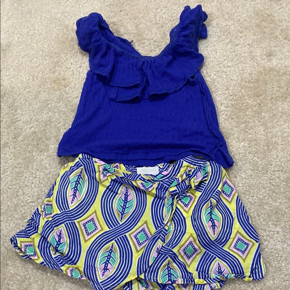 OshKosh B'gosh Blue and Yellow Kids Matching Set